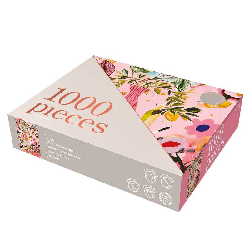 Journey of Something 1000 Piece Puzzle - Lemon Haze image number 0