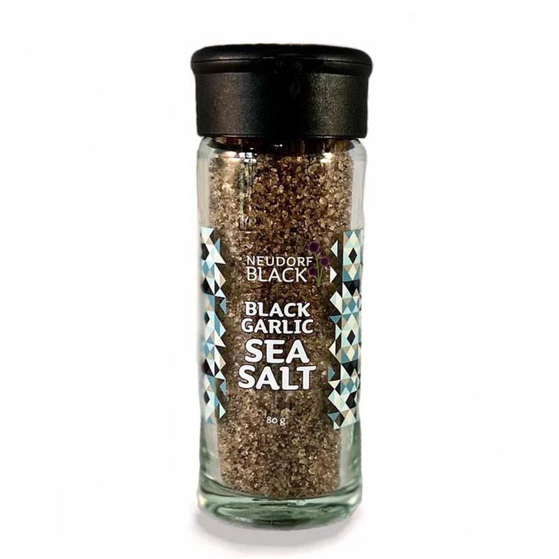 Neudorf Black Garlic Sea Salt Grinder 80g image number 0