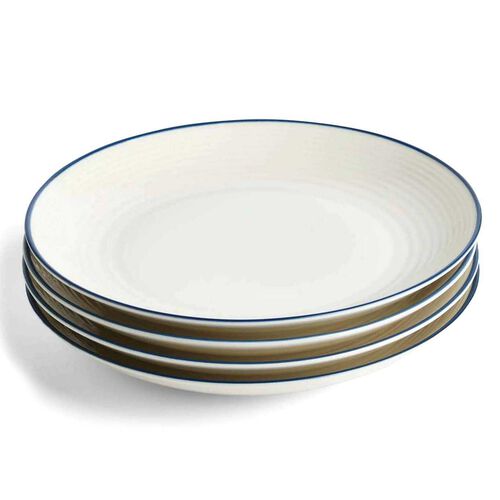 Royal Doulton Gordon Ramsay Maze Denim Line Dinner Plate Set of 4