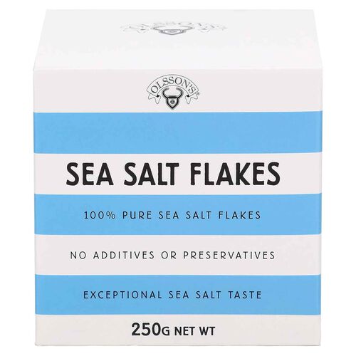 Olsson’s Sea Salt Flakes Refill Cube Box 250g