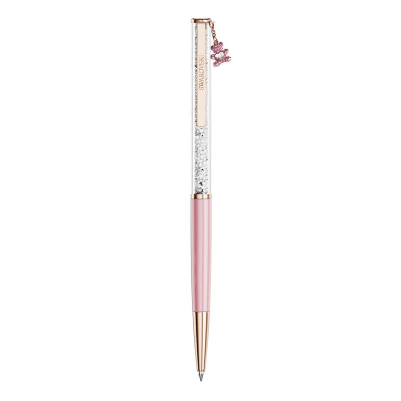 Swarovski Crystalline Ballpoint Pen - Pink Teddy image number 0