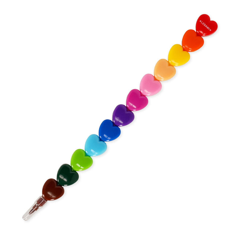 Legami 12 Stackable Crayons - Dream in Colour image number 0
