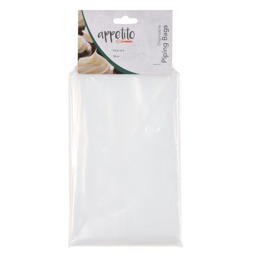 Disposable Piping Bags 38cm Pk6