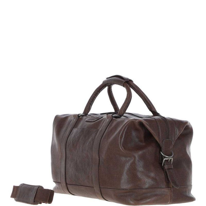 Ashwood Mens Luxury Leather Weekend Holdall image number 1