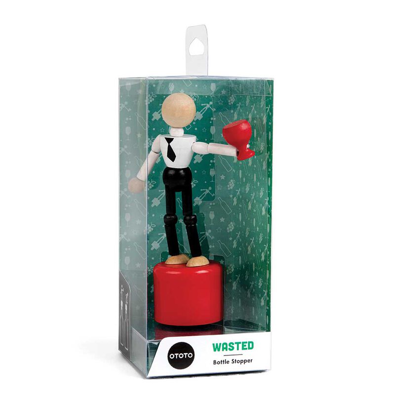 Ototo Wasted Collapsible Bottle Stopper image number 2