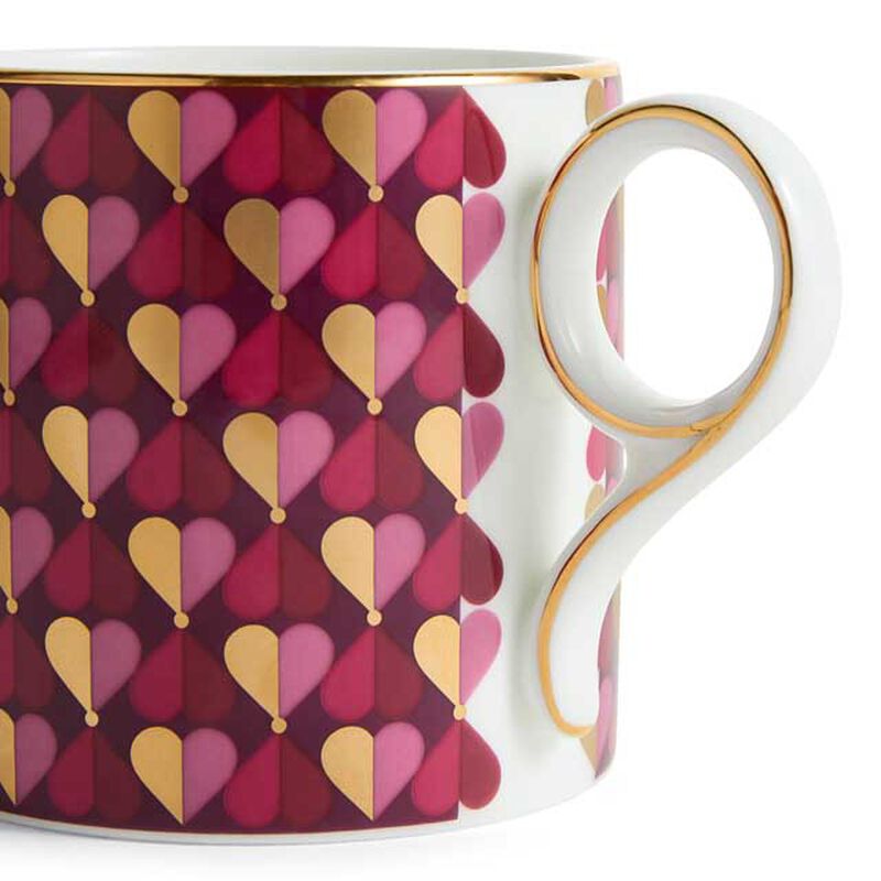 Wedgwood Love Mug 330ml Magenta image number 1
