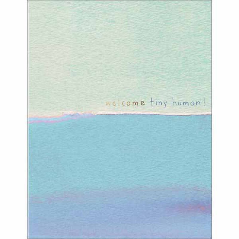 Welcome Tiny Human Foil Card image number 0