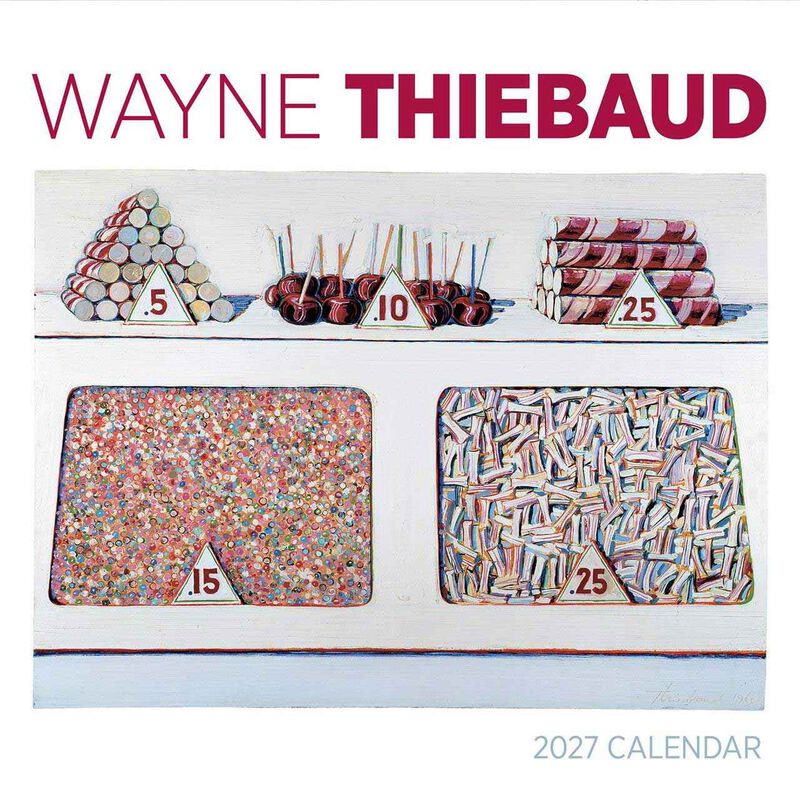 Pomegranate Wayne Thiebaud Wall Calendar 2027 image number 0