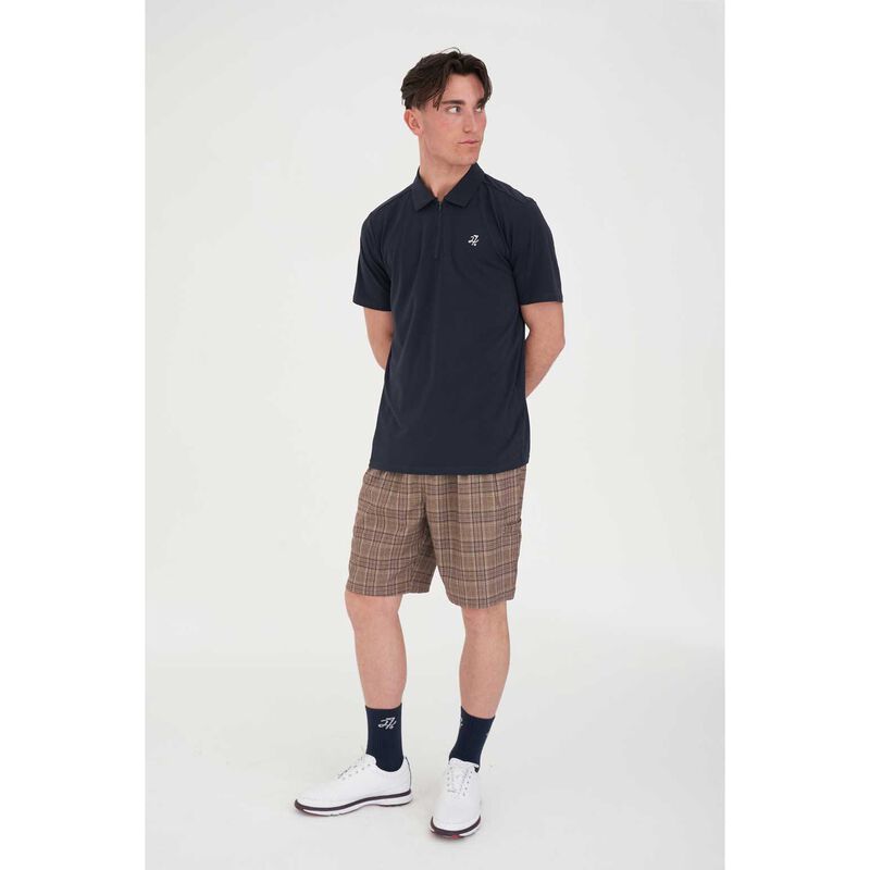 Huffer Golf Tech Zip Polo image number 3