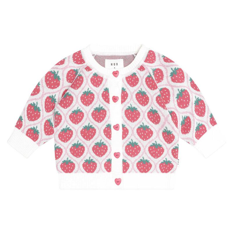 Huxbaby Strawberry Fields Cardi 3M-2Y image number 0