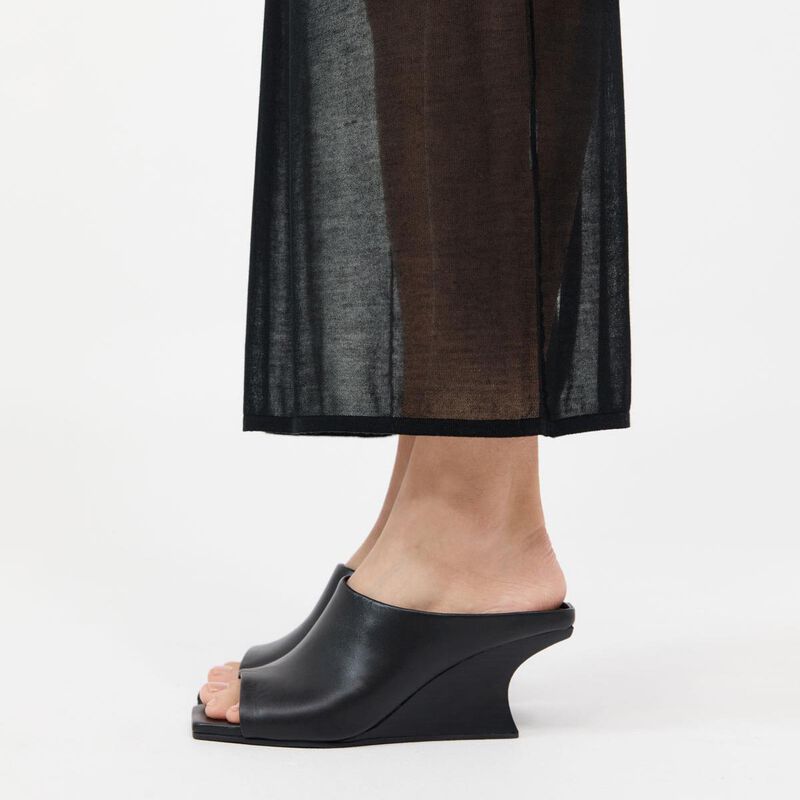 St. Agni Architectural Wedge Mules image number 2