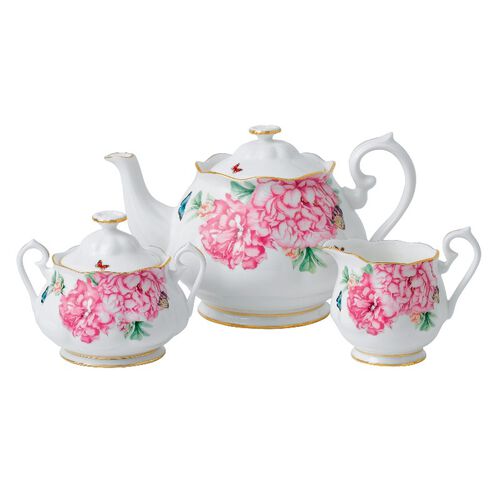 Royal Albert Miranda Kerr Friendship 3 Piece Tea Set