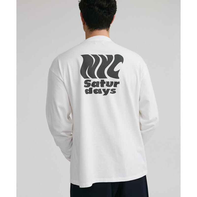 Saturdays NYC Miller Standard Long Sleeve T-Shirt image number 1