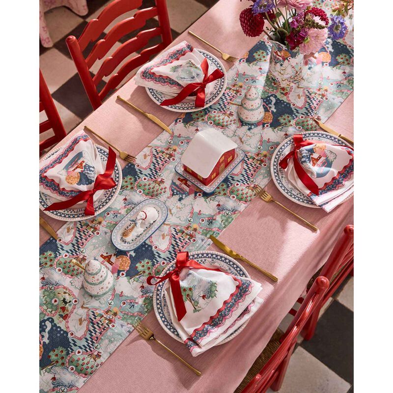 Cath Kidston Xmas Journey 4Pk Napkins image number 1