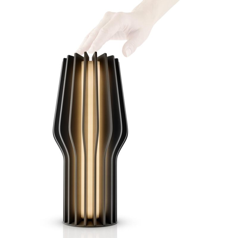 Eva Solo Black Radiant Rechargeable Table Lamp 25cm image number 2