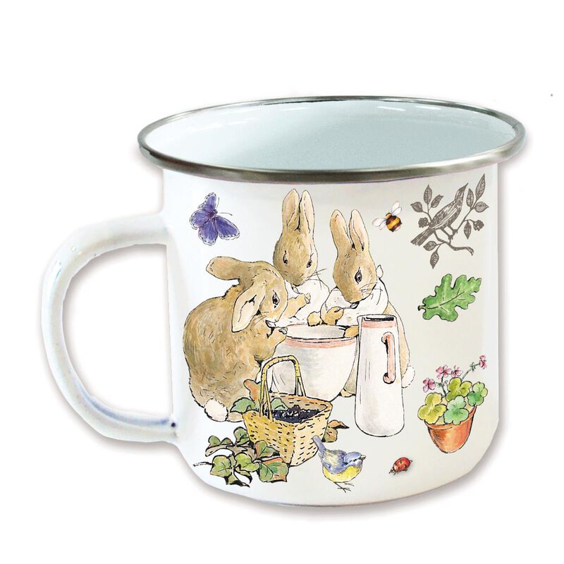 Flopsy Bunny Enamel Mug image number 0
