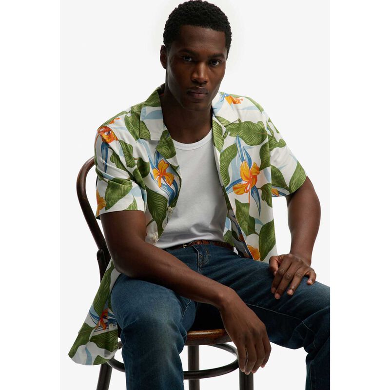 Superdry Hawaiian Print Short Sleeve Shirt image number 2