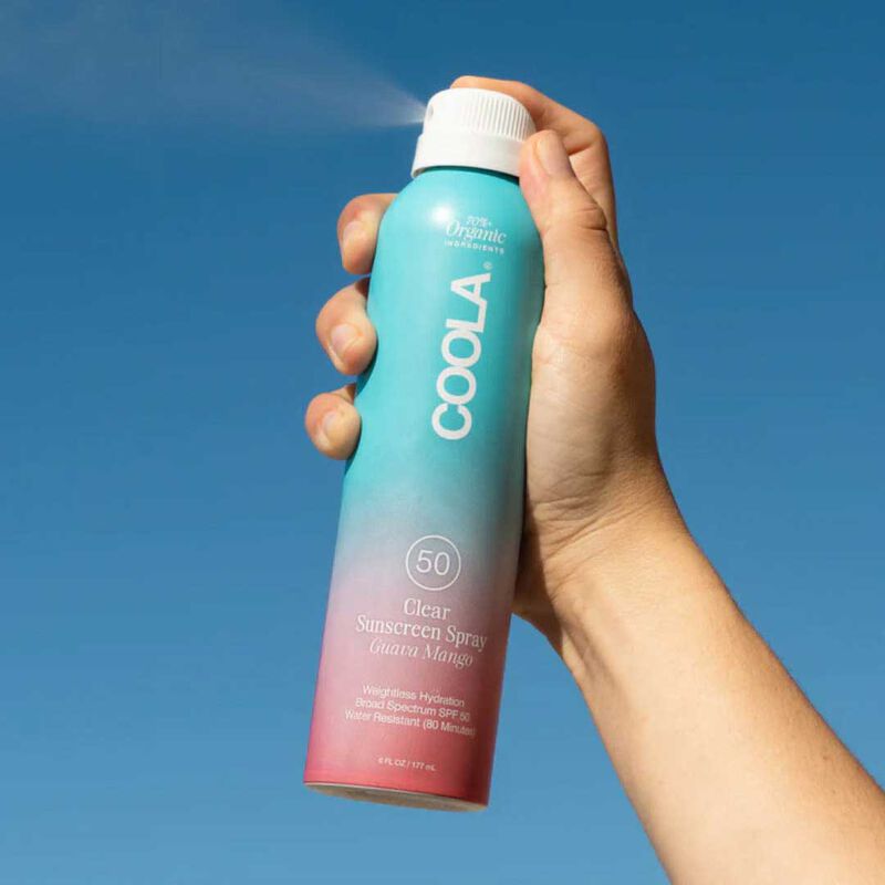 COOLA Clear Sunscreen Spray SPF50 - Guava Mango image number 1