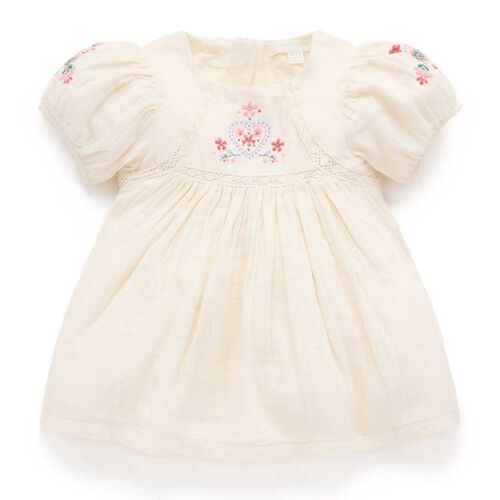 Purebaby Embroidered Dress