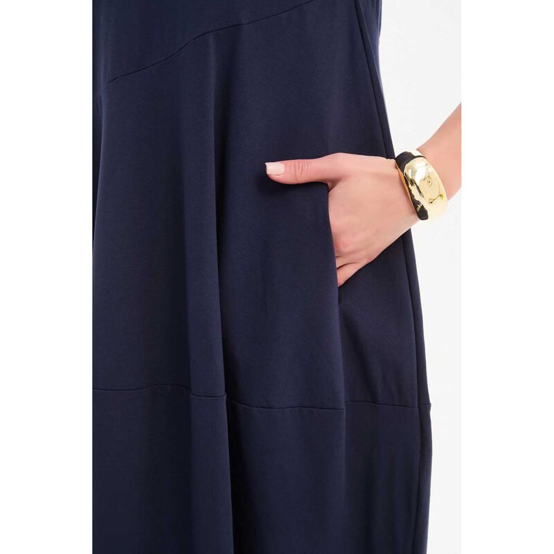 TIRELLI Diagonal Seam Winter Dress image number 14