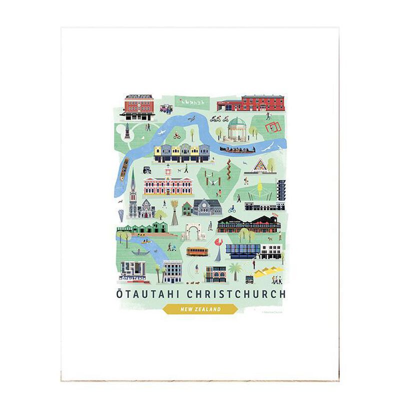 Robertson Creative Otautahi Unframed Art Print image number 0