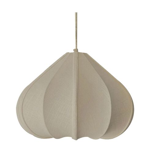 French Country Thea Tear Drop Chandelier Natural Large