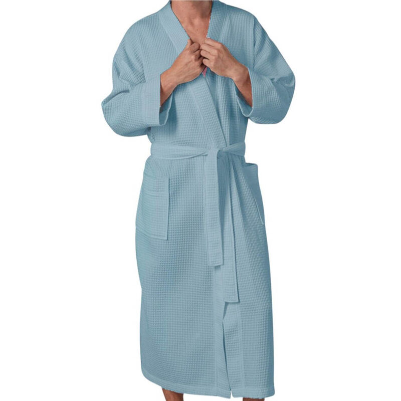 Baksana 50/50 Waffle Robe image number 0