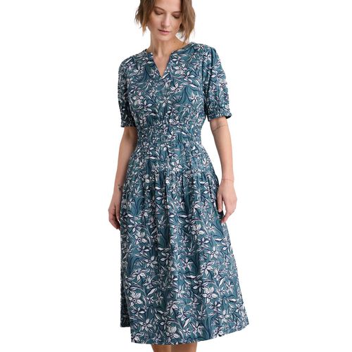 Seasalt Cornwall Edith Dress Painted Daffodil Nettle