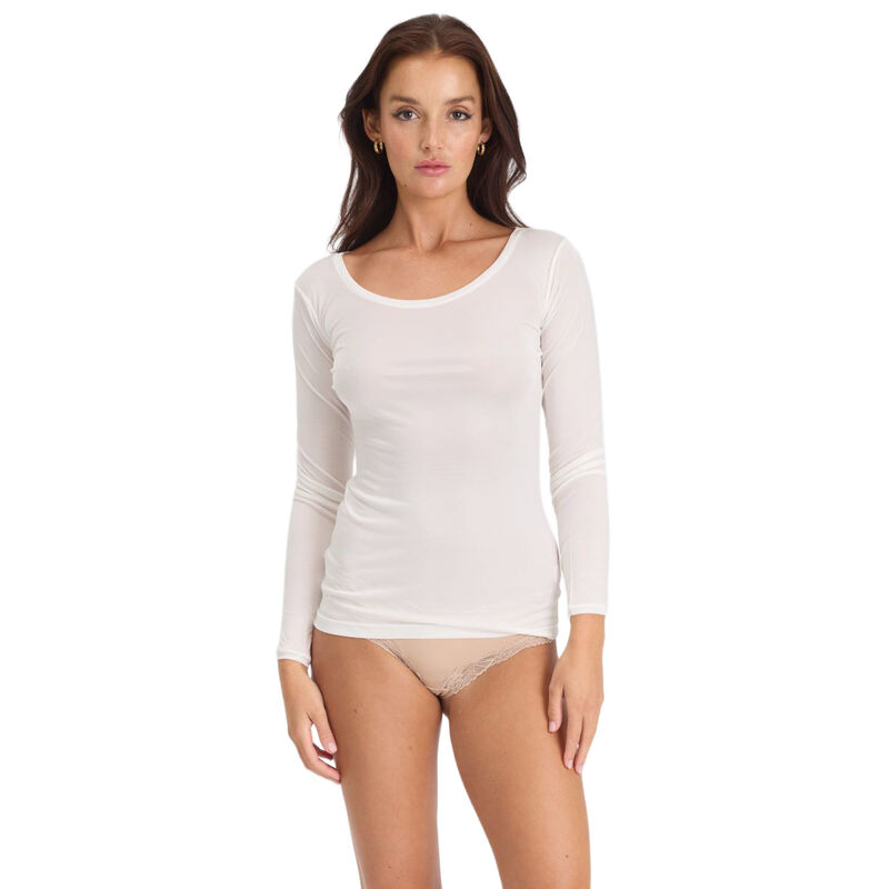 Love & Lustre Silk Jersey Long Sleeve Top image number 2