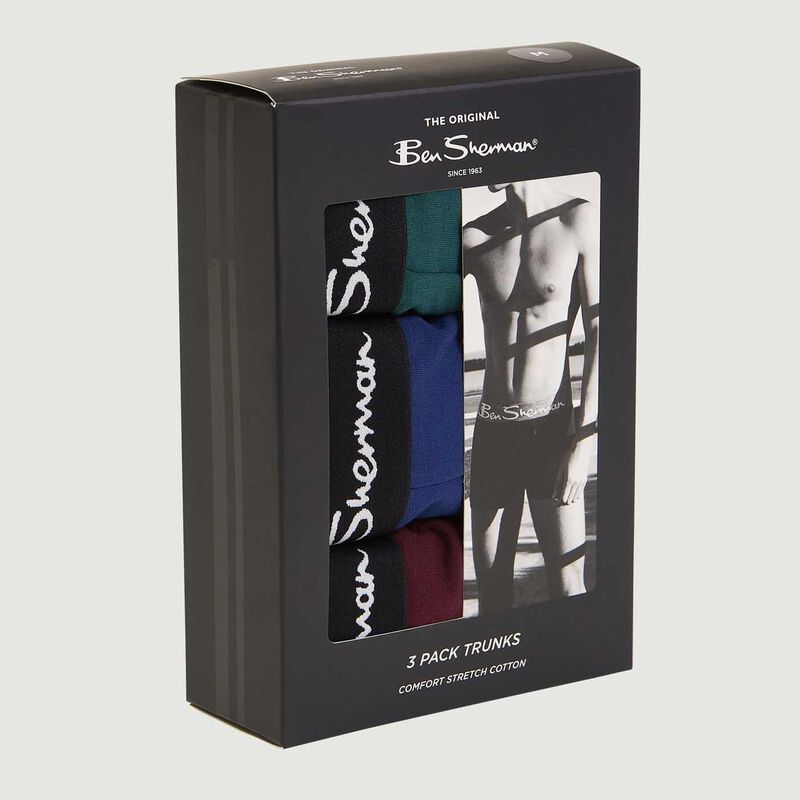 Ben Sherman 3 Pack Plain Mix Underwear image number 2