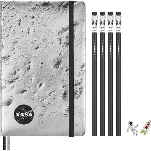 Moleskine LE NASA Set: Notebook + Blackwing Pencils + 2 Pins