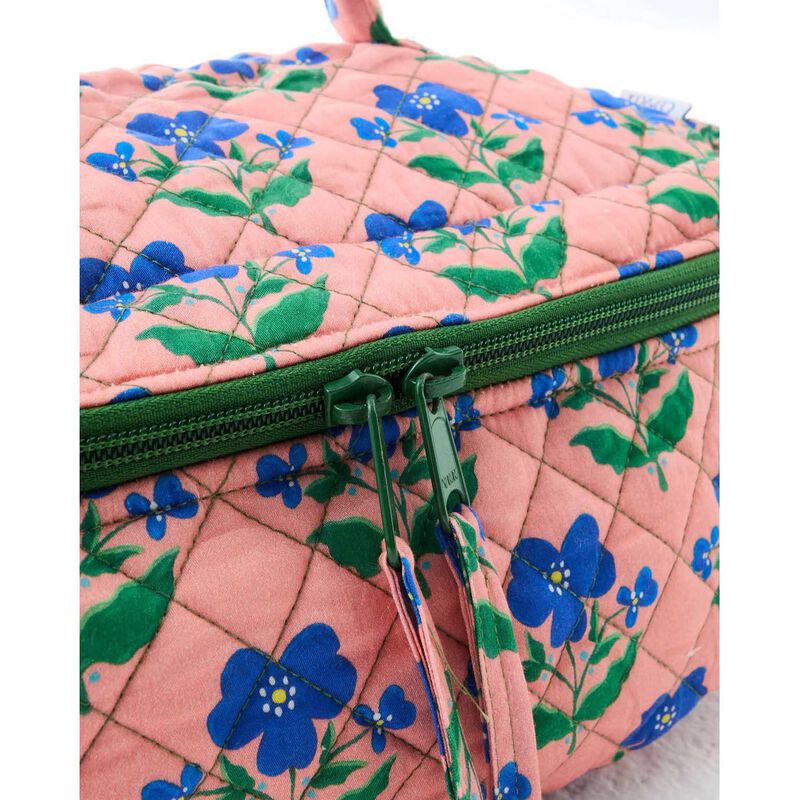 Kip&Co X Anna Spiro Indian Summer Rose Quilted Cotton Toiletry Case image number 2