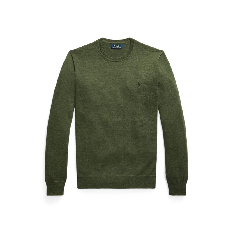Polo Ralph Lauren Slim Fit Washable Wool Crewneck Sweater image number 2