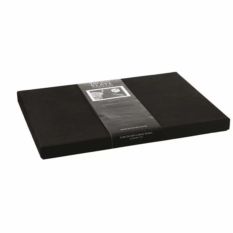 Selbrae House Cheese Board & Knife Set - Highland Cow image number 1