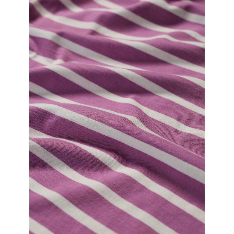 Seasalt Cornwall Sailor Top Breton Orchid Chalk image number 2