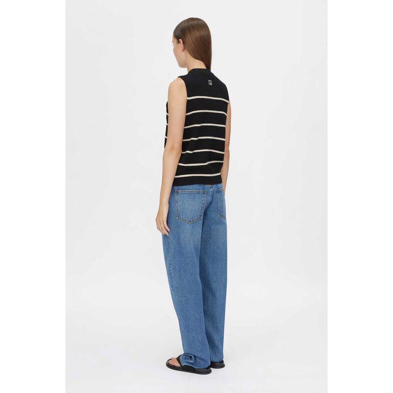 Camilla and Marc Gale Button Up Sleeveless Cardigan image number 1
