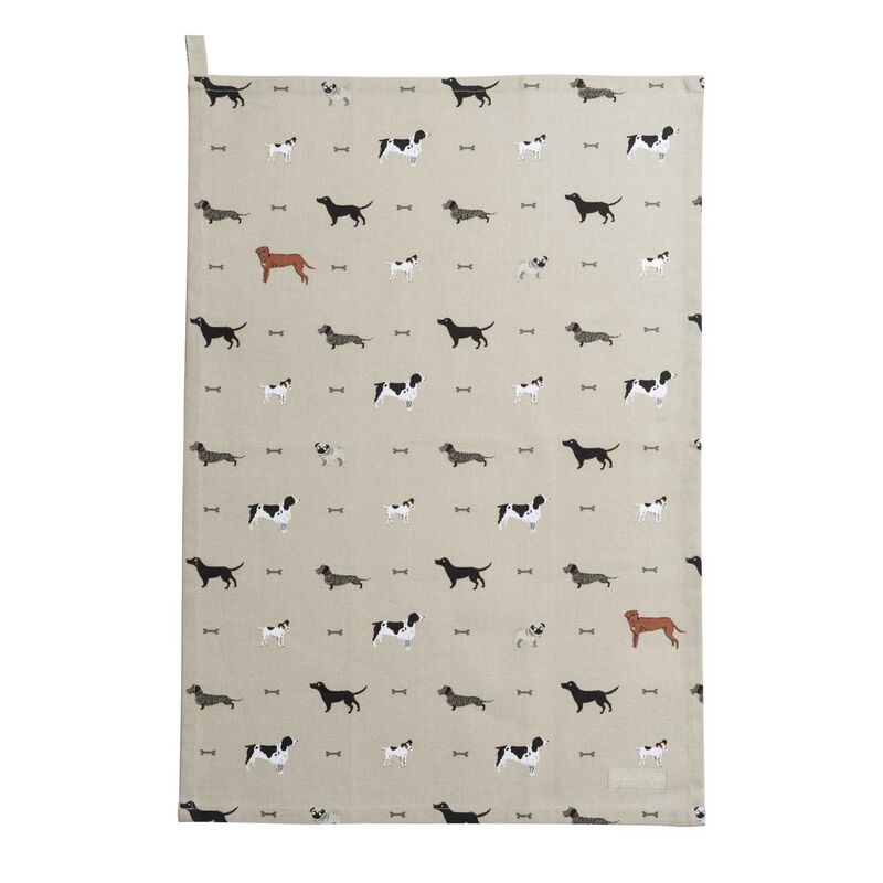 Sophie Allport Tea Towel Woof image number 0