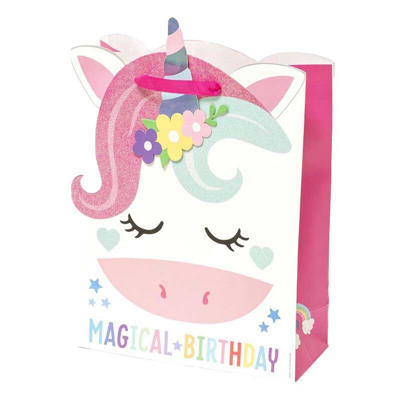 Legami Unicorn Large Gift Bag image number 0