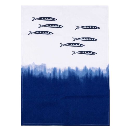 Shoeless Joe Dip Dye Tea Towel