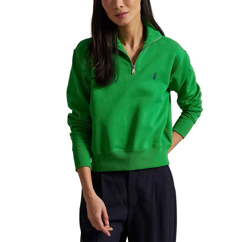 Polo Ralph Lauren Half Zip Long Sleeve Sweatshirt Ballantynes