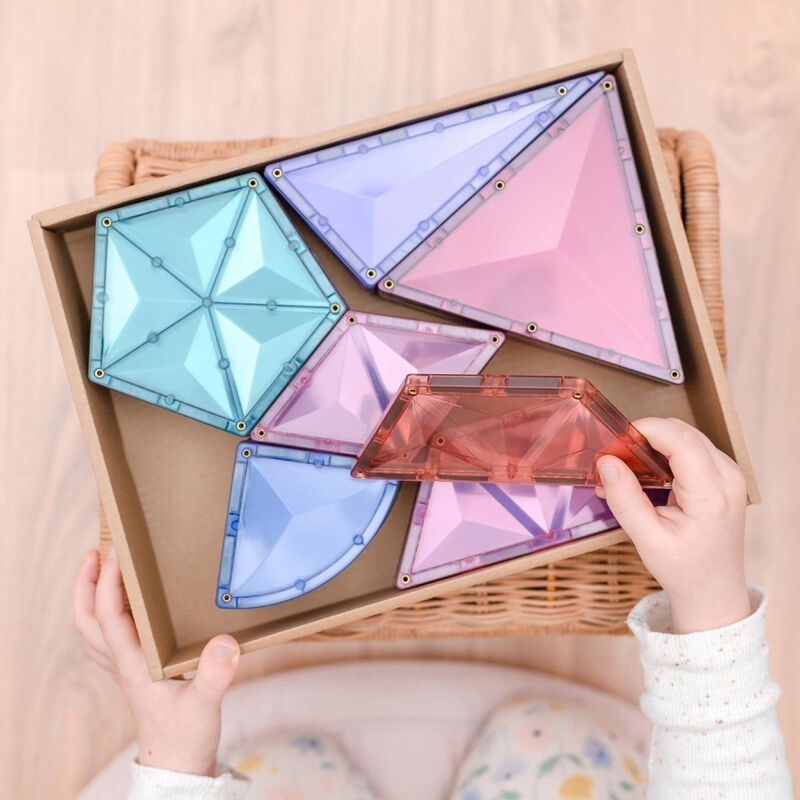 Connetix Tiles Pastel Shape Expansion Pack 48 pc image number 3
