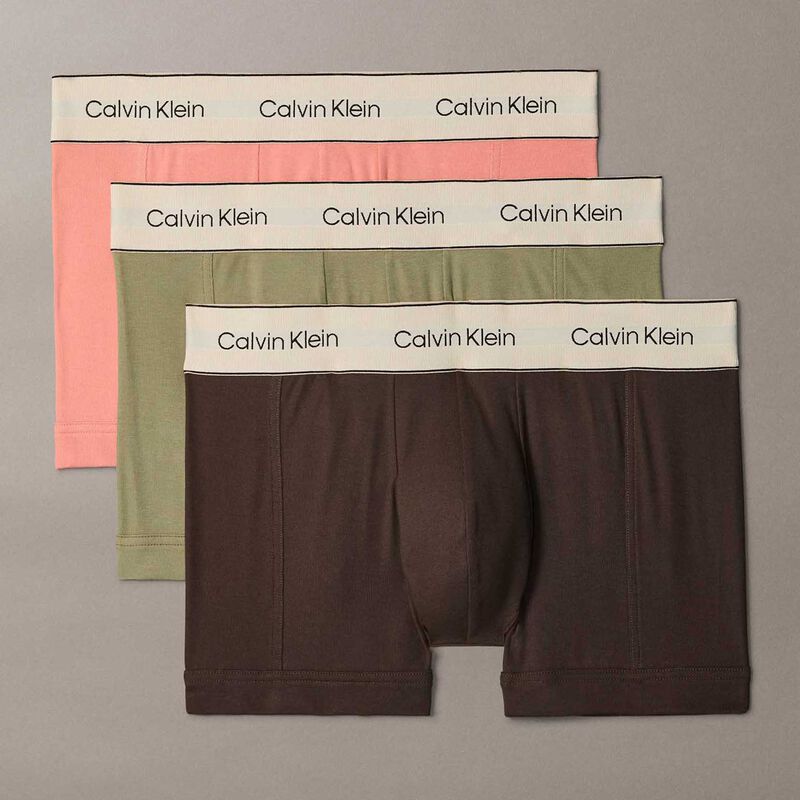 Calvin Klein Heritage Cotton Trunks - 3 Pack image number 1