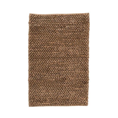 Citt&agrave; Looped Jute Mat Natural S 50x80cm