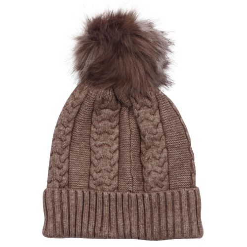 Headstart Cashmere Cable Beanie Lined