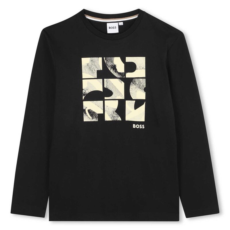 BOSS Fancy LS Tee 8Y-10Y image number 0