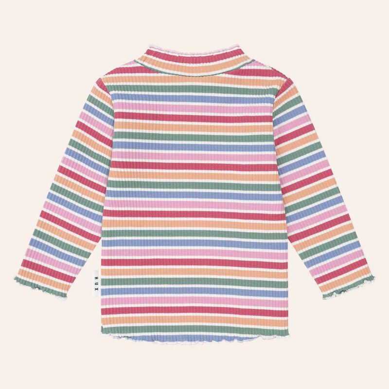 Huxbaby Tutti Frutti Stripe Rib Skivvy 6M-2Y image number 1