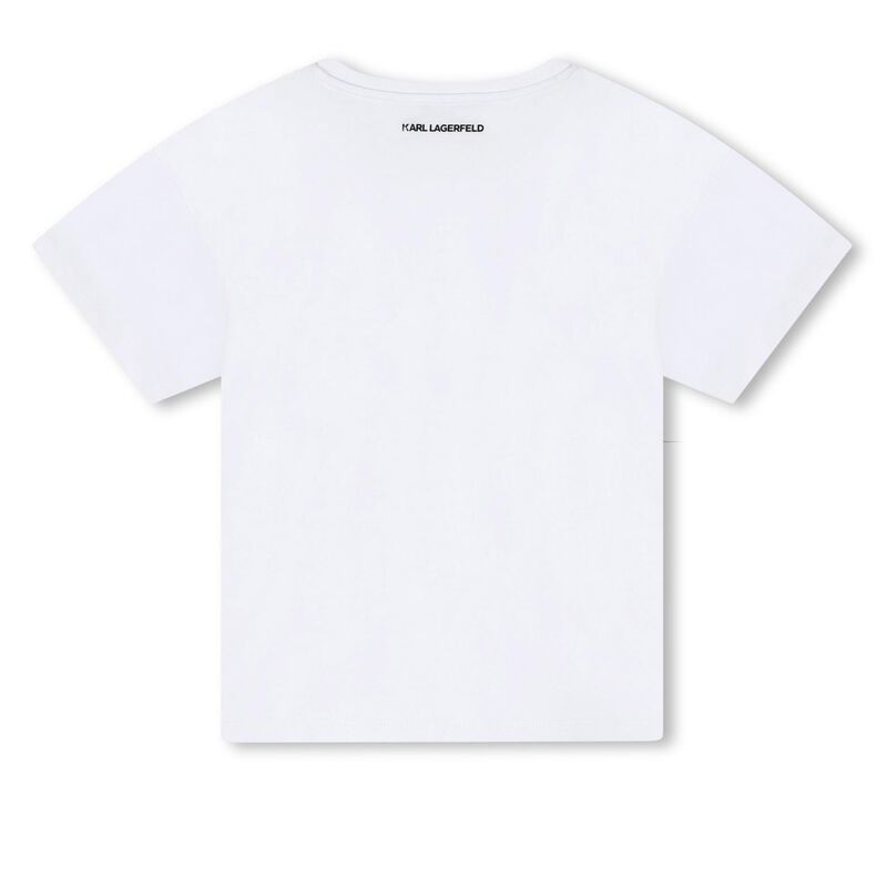 Karl Lagerfeld Signature Logo T-Shirt 10Y - 16Y image number 1
