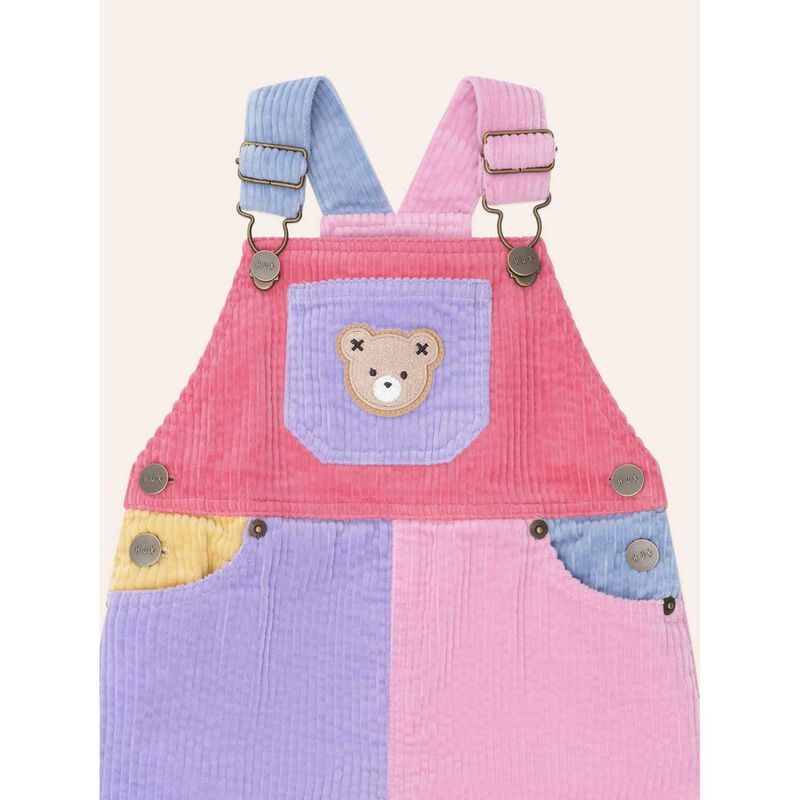 Huxbaby Colour Block Girl Cord Overall 6M-2Y image number 2