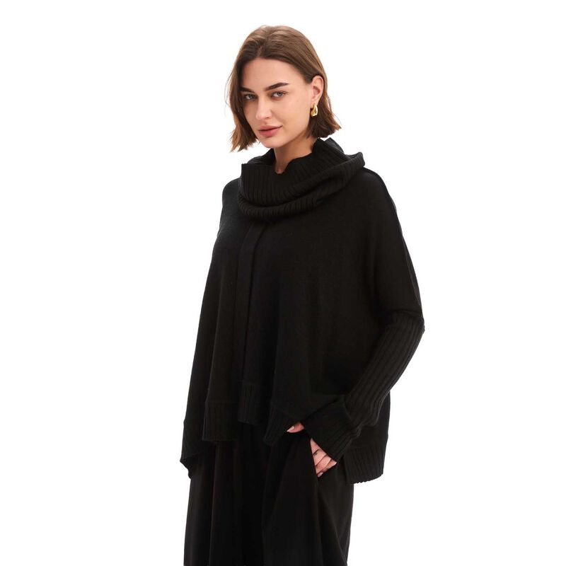 TIRELLI Boxy Rib Sleeve Knit image number 0