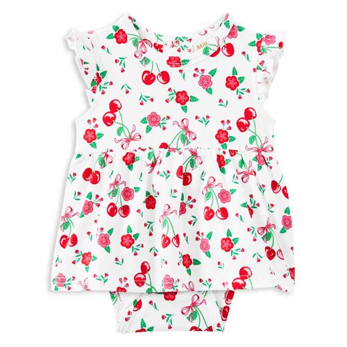 Milky Sweet Cherry Baby Dress